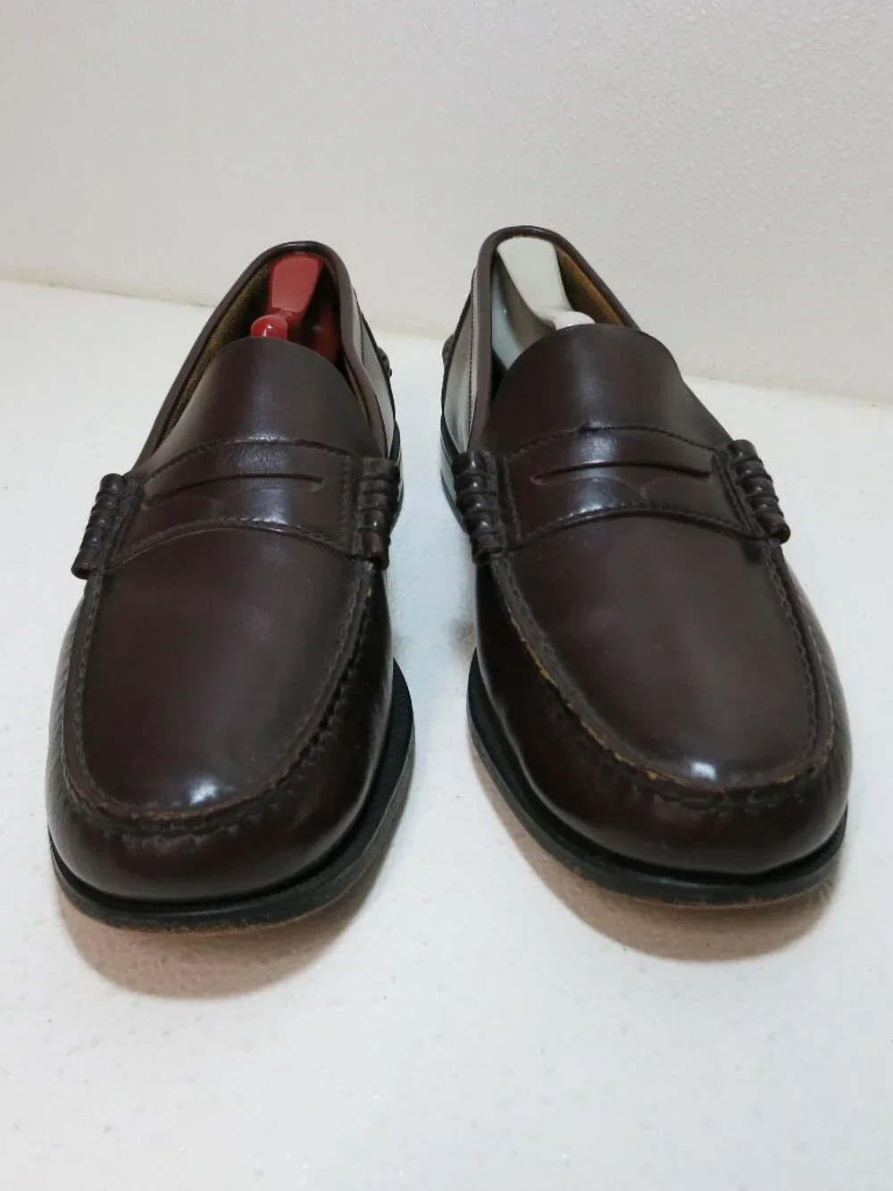 Florsheim FLS Strap Penny Loafers Moccasin Dress Shoes Men's Footwear 9.5 EEE